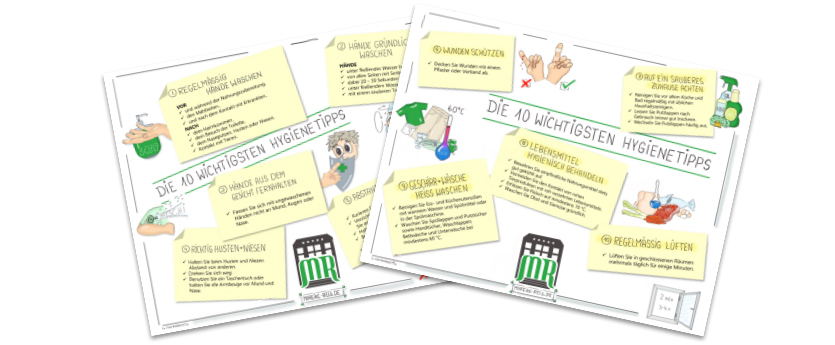 10 Hygienetipps – Gemeinsam gegen Corona